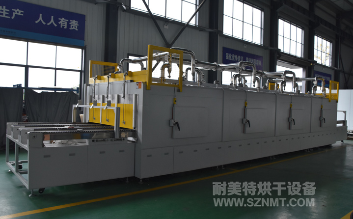 NMT-SDL-690汽車電機(jī)定子預(yù)熱,固化,冷卻,與機(jī)械人對(duì)接固化爐(大連格勞博)